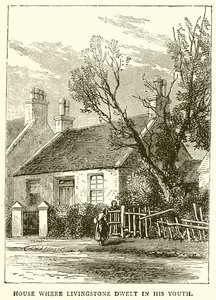 Hus der Livingstone bodde i sin ungdom av English School
