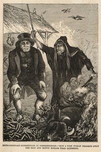 Hvordan en klok kvinne sjarmerte bort munn- og klovsyken nær Ilchester