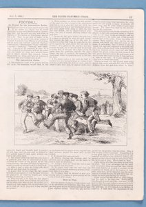 How to Play Football by the Association Rules, artikkel fra The Young Fanciers Guide, 1874 (se også 315146) av English School