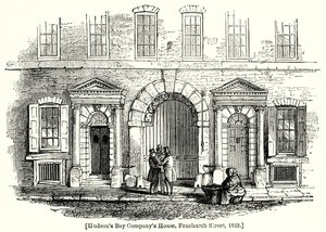 Hudson#39;s Bay Companys hus, Fenchurch Street av English School