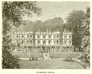 Hughenden Herregård av English School