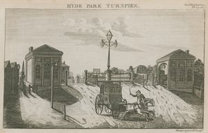 Hyde Park Turnpike, Hyde Park Corner, London av English School