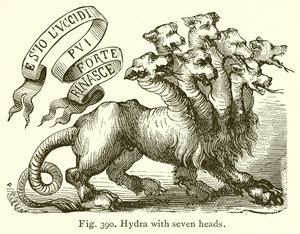 Hydra med syv hoder av English School