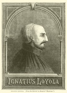 Ignatius Loyola (gravering) av English School