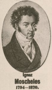 Ignaz Moscheles (gravyr) av English School