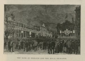 Belysninger og dekorasjoner i City of London av English School