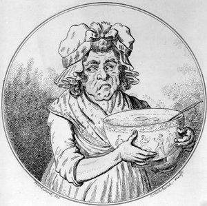 Illustrasjon, av George Moutard Woodward, gravert av Isaak Cruickshank, utgitt av Allen&West, 1796