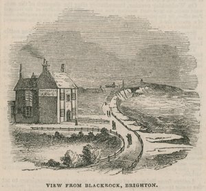 Illustrasjon som viser skredet i Brighton av English School