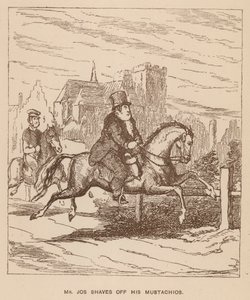 Illustrasjon for Vanity Fair av Thackeray av English School
