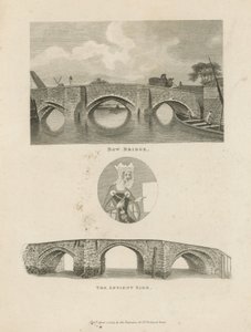 Illustrasjoner som viser Bow Bridge av English School