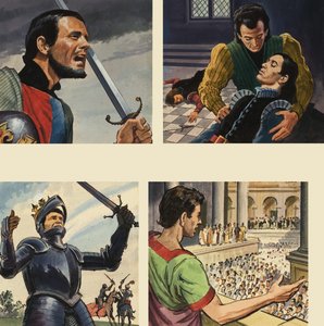 Bilder fra Shakespeare av English School