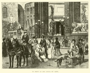 Foran Loggia de Lanzi av English School