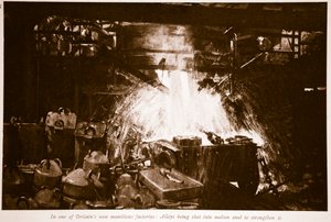 I en av Storbritannias nye ammunisjonsfabrikker, 1914-19 av English School