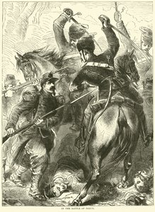 I slaget ved Dreux, november 1870 av English School