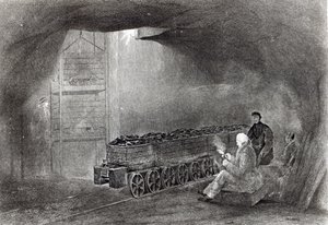 In the Coal Mine, illustrasjon fra 