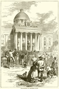Innvielse av Jefferson Davis av English School
