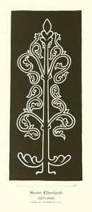 Innskåret plate (gravering) av English School