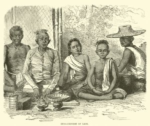 indokinesisk fra Laos av English School