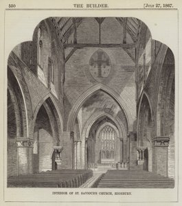 Interiør av St Saviour