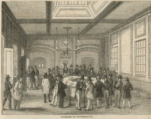 Interiør av Tattersalls av English School