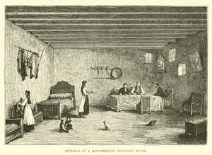 Interiør i et montenegrinsk senatorhus av English School