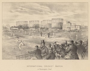 Internasjonal cricketkamp på Kennington Oval av English School