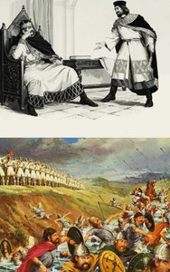 England einfallen; Massaker von Varaville