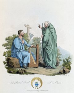 Irsk og Bard - i "" keltere og gotere, skikker til innbyggerne på de britiske øyer på begynnelsen av 600-tallet og gotiske nasjoner på vestkysten av Østersjøen", av SR Meyrick og Ch. Smith av English School