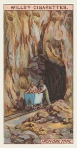 Jernmalmgruve (kromolitho) av English School
