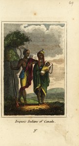 Iroquois-indianere i Canada av English School
