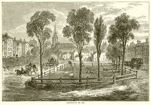 Islington i 1780 av English School