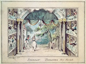 Italiensk teater, Haymarket av English School