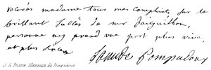 J A Poisson, Marquise de Pompadour av English School