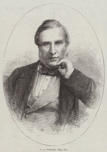 JC Horsley, Esquire, RA (gravering) av English School