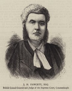 J H Fawcett, Esquire (gravering) av English School