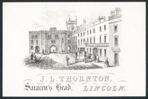 J L Thornton, byttekort av English School