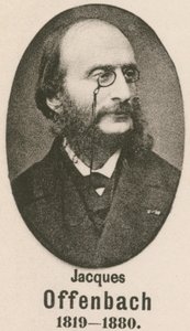 Jacques Offenbach (gravering) av English School