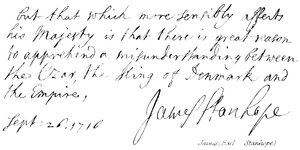 James (Earl Stanhope) av English School