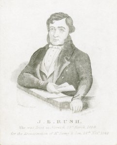 James Blomfield Rush, morder av English School