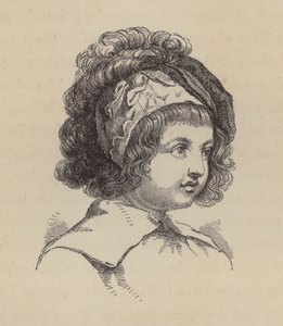 James, Lord Beauclerk, andre sønn av kong Charles II og Nell Gwyn (gravering) av English School