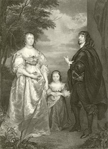 James Stanley 7., jarl av Derby og Charlotte de la Tremouille, hans grevinne av English School