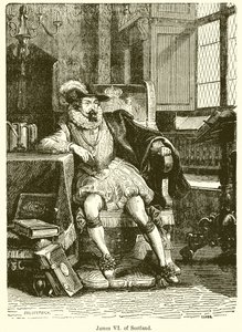 James VI. of Scotland av English School