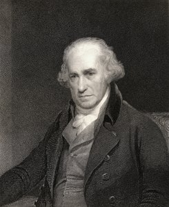 James Watt (1736-1819) fra Gallery of Portraits, utgitt i 1833 av English School