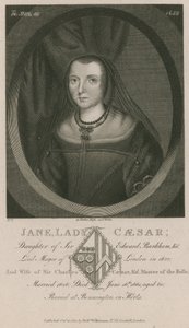Jane, Lady Caesar, datter av Sir Edward Barkham av English School