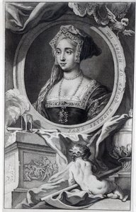 Jane Seymour, gravert av Jacobus Houbraken, 1746 av English School