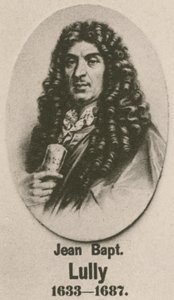 Jean Baptiste Lully (gravering) av English School