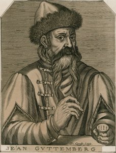 John Gutenberg av English School
