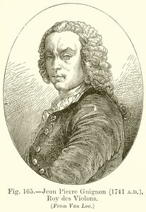 Jean Pierre Guignon, fiolinernes konge 1741 av English School