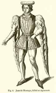 Jean de Montagu, drept ved Agincourt av English School
