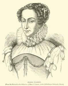 Joan of Albret (gravering) av English School